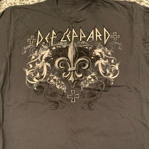 Def Leppard concert tour T Shirt XXL